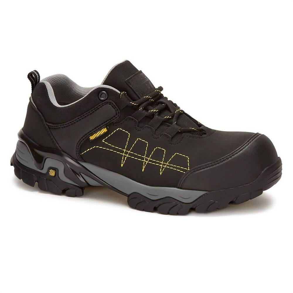 NEW FERRATO men's work flats in black